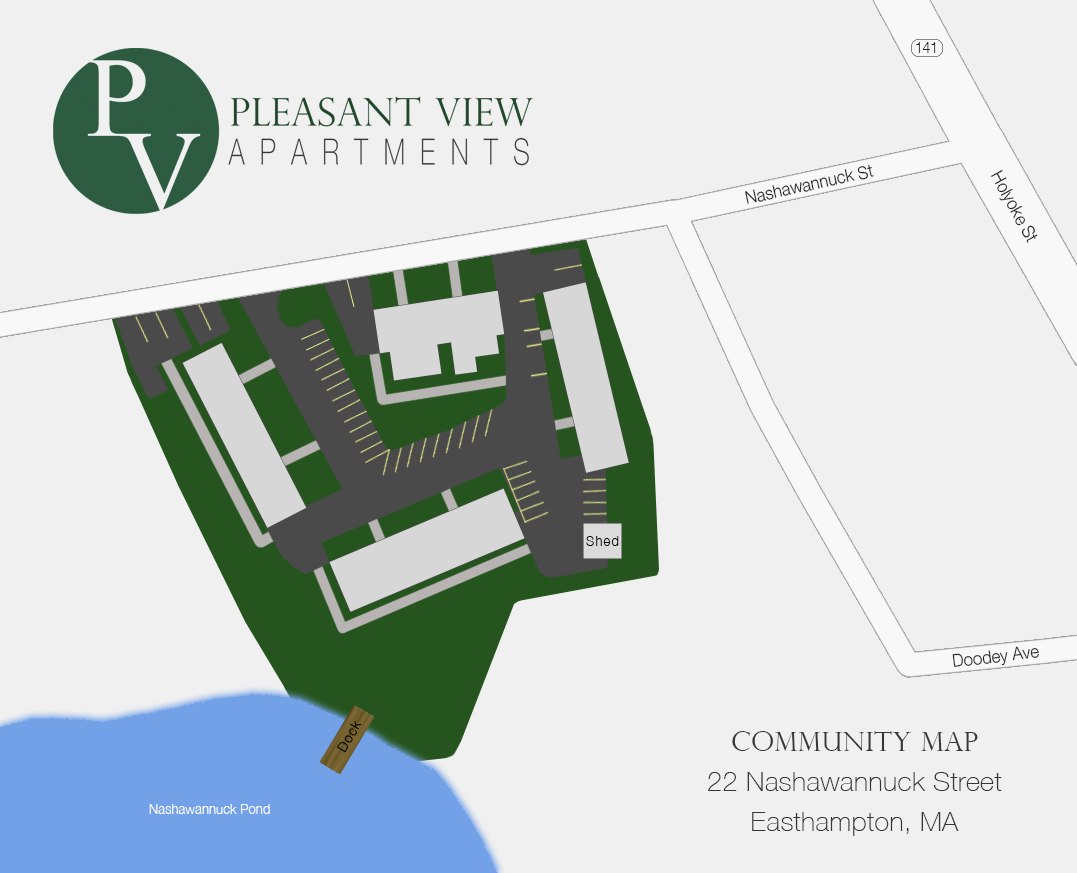 Pleasant View Apartments - Property Map - Apartments in Easthampton, MA